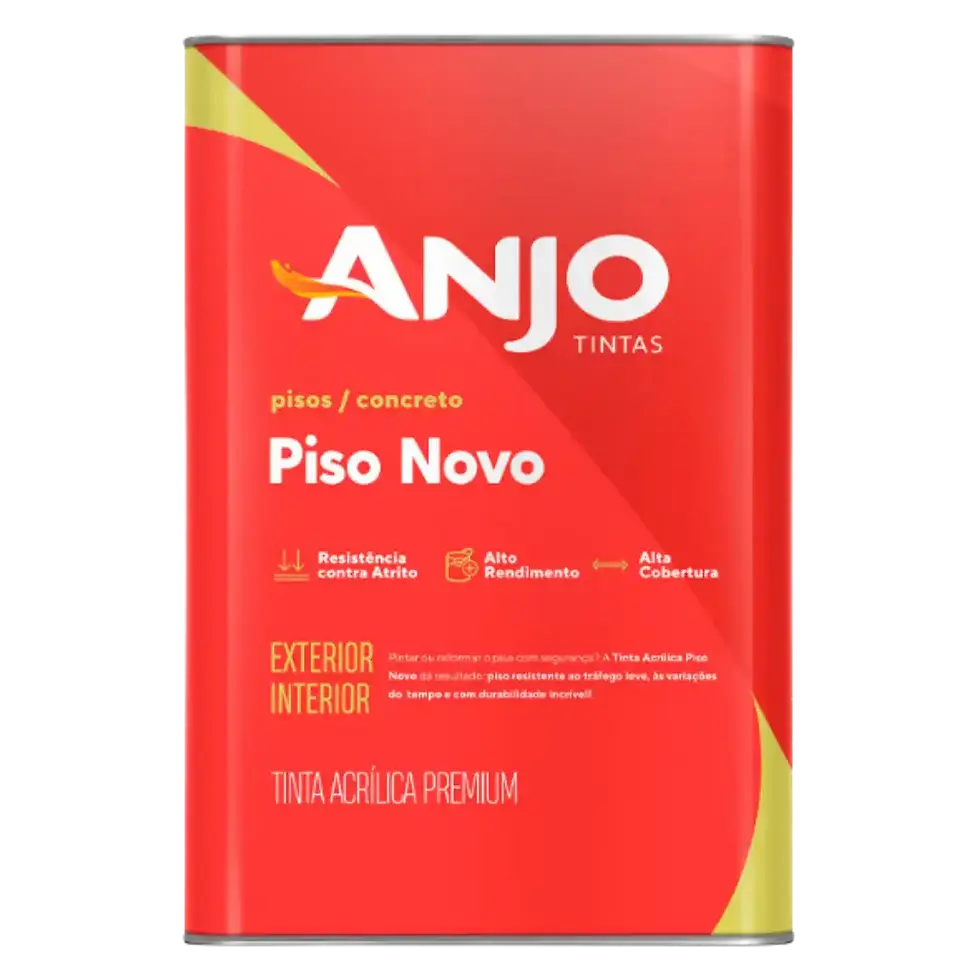 Tinta Piso Novo – Anjo Tintas | Alta Resistência para Áreas Internas e Externas