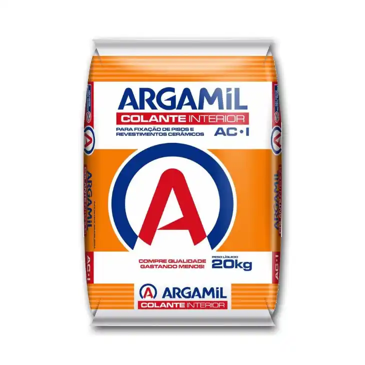 Argamassa AC1 Argamil para áreas internas – Para Revestimentos Cerâmicos