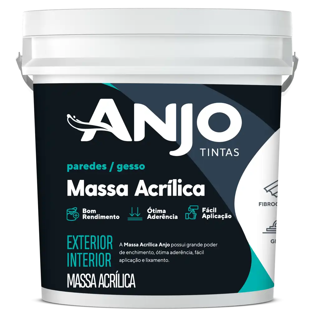 Massa Acrílica Anjo – Para Nivelamento de Paredes Internas e Externas